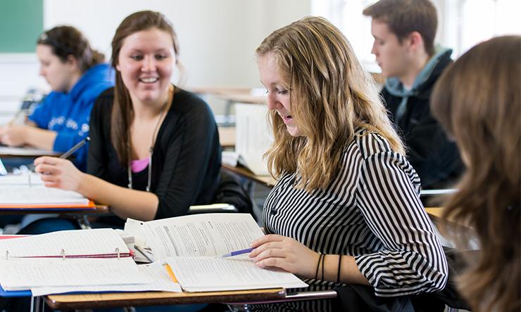 students in classroom